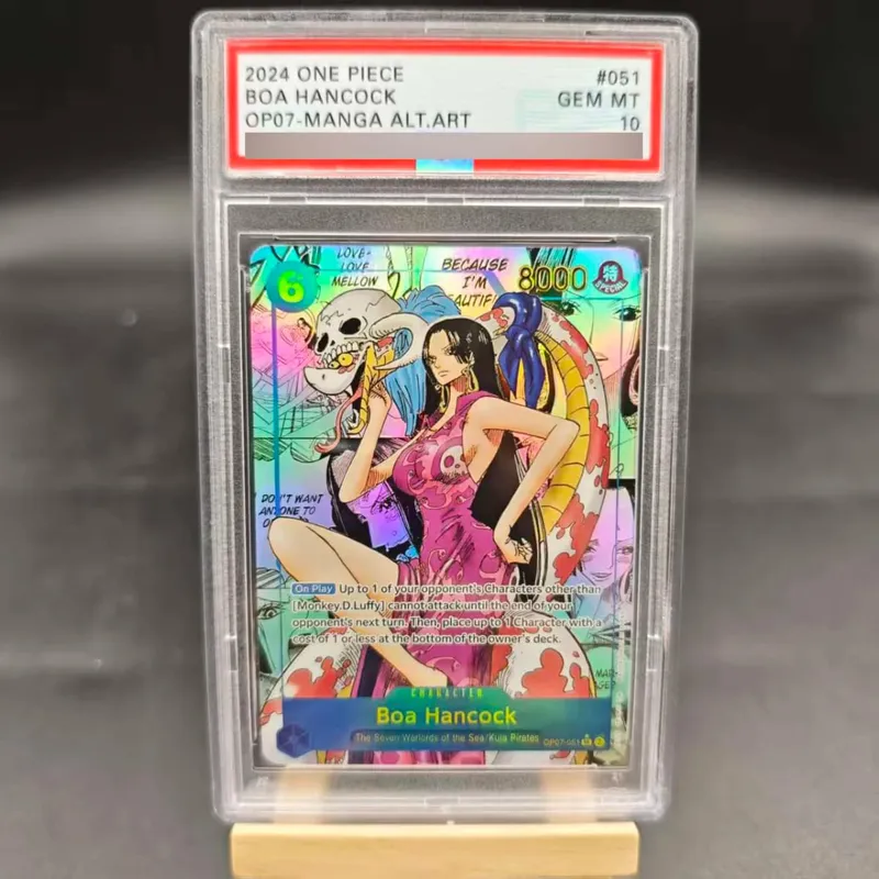 Diy Self Made One Piece OP13 Luffy Sabo Ace English Rating Card OPCG Zoro Roger Hancock Copy Version Anime Collection Cards