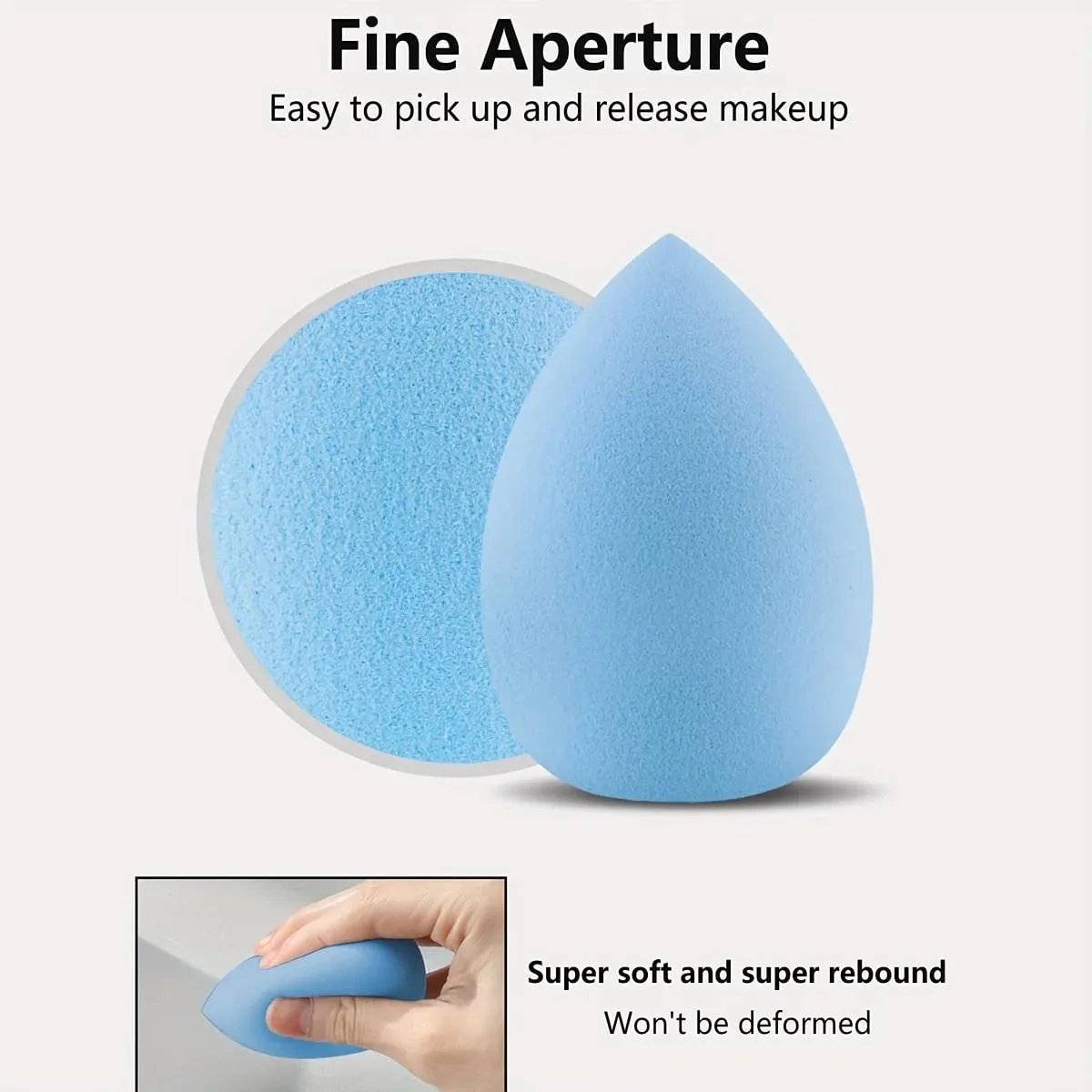 8Pcs Beauty Egg Makeup Sponge Blenders Beauty Sponges Foundation Applicator Makeup Puff Make Up Tools