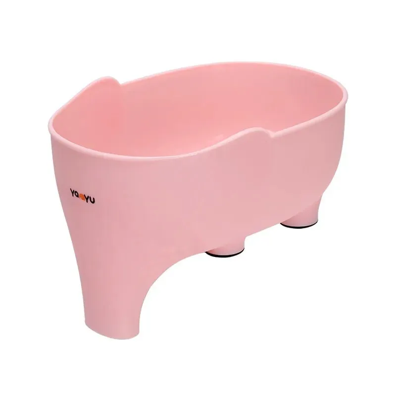 Panier de vidange en forme d'éléphant pour évier, panier de lavage de fruits et légumes, égouttoir suspendu, accessoires de rangement de cuisine polyvalents