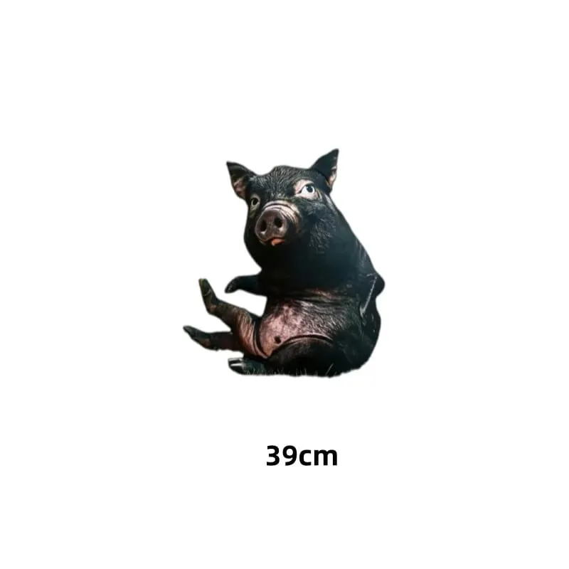 Simulated Animal Pillow Dog Cat Pig Cattle Plushies Toys Home Decor Toys Soft Sofa Cushion Throw Pillow Creative Birthday Gifts