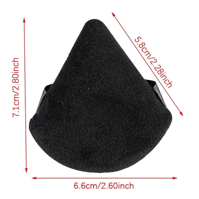 1/2/3/6 PCS Triangle Powder Puff For Loose Powder Cosmetic Foundation Puff Makeup Tool Reusable Sponge Washable Soft Powder Puff
