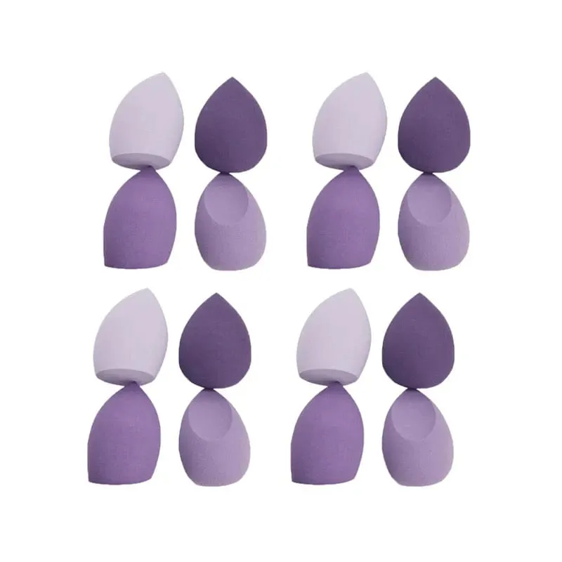4/8/16pcs Cosmetic Puff Set Beauty Egg Wet And Dry Dual-Use Egg Makeup Foundation Sponge Air Cushion Puff Soft Makeup Tools