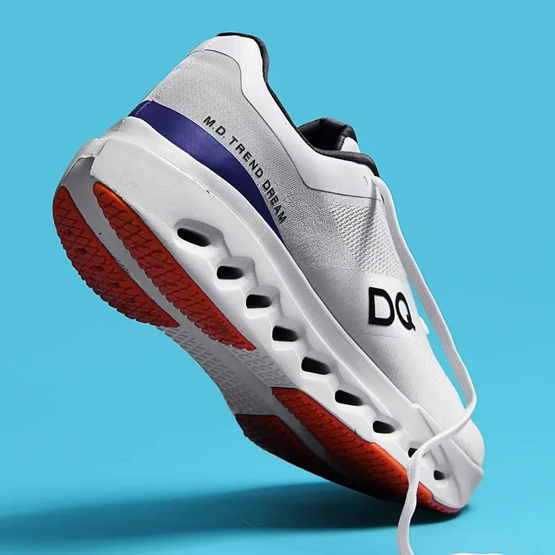 Men Sports Running Shoes Marathon Air Cushion Breathable Lightweight Comfortable Women Outdoor Athletic Sneakers Jogging Tenis