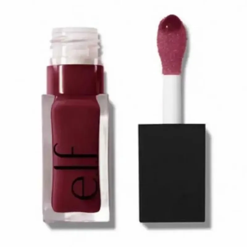 ELF Lesk na rty Natural Shine & Blush Liquid Voděodolný a odolný proti potu Snadno se rozmazává Lehký a dlouhotrvající make-up