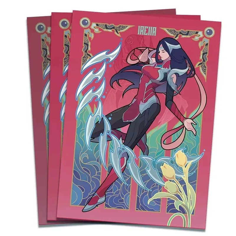 Anime Card Sleeves Ari Jnx LUXX Relia Fioora Emperor Sands Card Protectors Shield Outer Cover DTCG/OPCG/PTCG 66x92mm — image 3