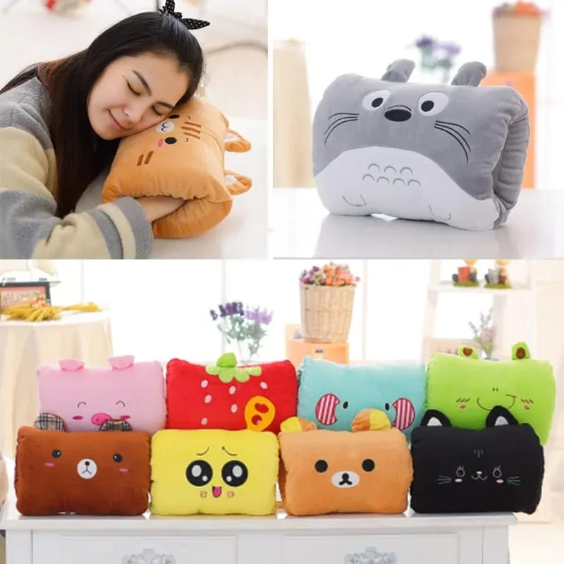 Generic Cartoon Plush Hand Warmer Pillow Soft Warm Hand Insert Cushion Office Nap Support Gift For Adults