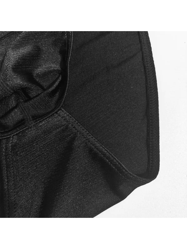 Men's Solid-Color Low-Waist Triangle Underwear Breathable Sexy Bottom Pants Trendy 1-Piece Set Mature Style Promotional Price