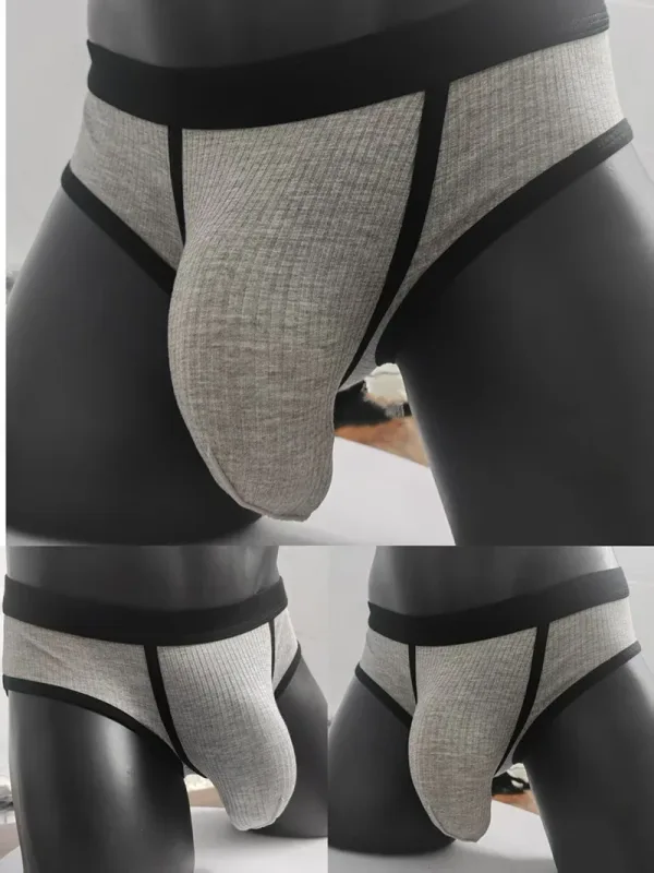 Men's Briefs with Large Pockets Are Very Sexy. Large-space Sports Underwear for Men 3256810021215070