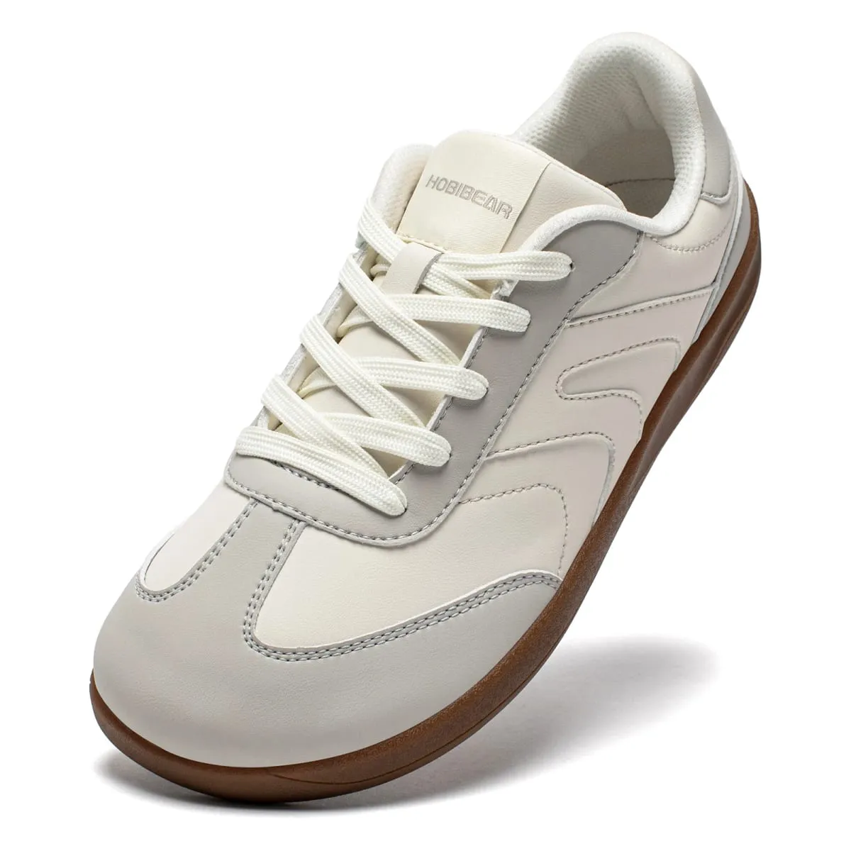 Wide Toe Shoes Unisex Artificial Leather Barefoot Sneakers Casual Retro Zero Drop Shoes for Women Men — image 11
