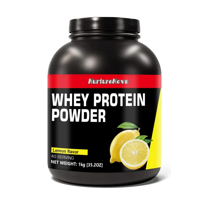 NurtureNova Whey Protein Powder Build Muscle Muscle Recovery Sports Vanilla Flavor Whey Protein Powder 40 Servings 1kg (35.2oz) — image 13