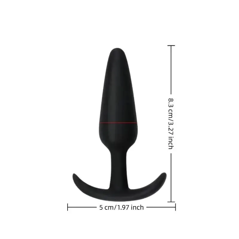 [NM]1/3Pcs Soft Silicone Anal Butt Plug Stimulator Adult Sex Toys Anal Plug For Men/Women Prostate Massager Anal Trainer[NM]