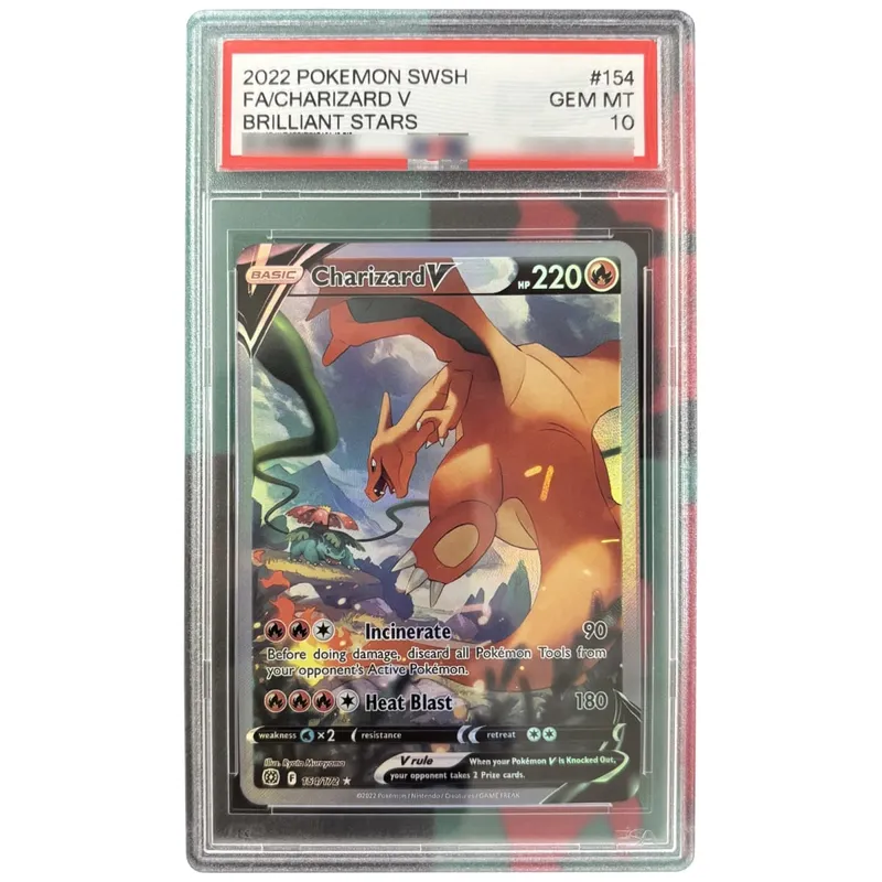 Diy Lugia Charizard Giratina 10Points Rating Card Magikarp Mew Latios Copy Version Game Anime Collection Cards Gift Toy — image 9