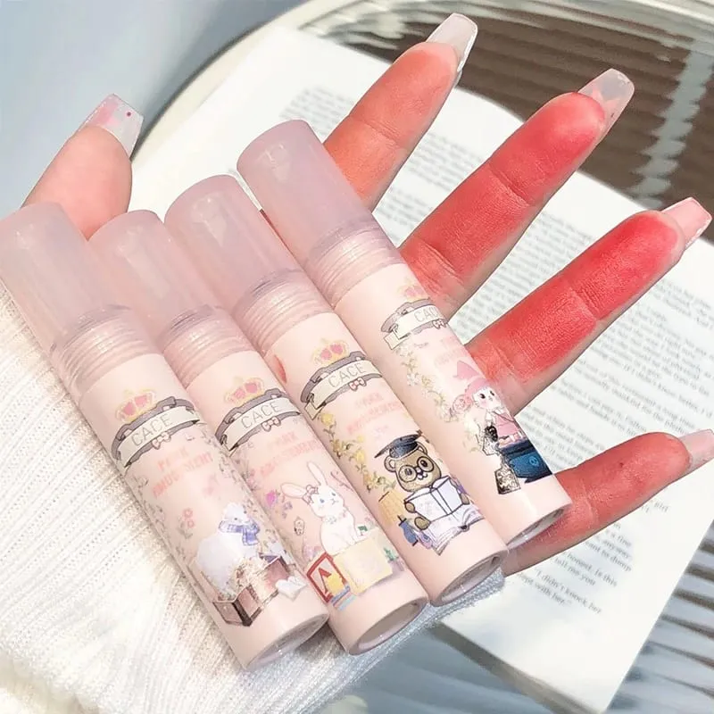 6 Colors Matte Liquid Lipstick Makeup Sets Waterproof Sexy Red Nude Lipgloss Long Lasting Lip Mud Cosmetic Kits Lip Stain
