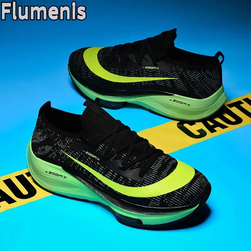 Men's Running Shoes Breathable Racing Cushioning Outdoor Running Shoes Casual Non Slip Mesh Off-Road Shoes — image 4