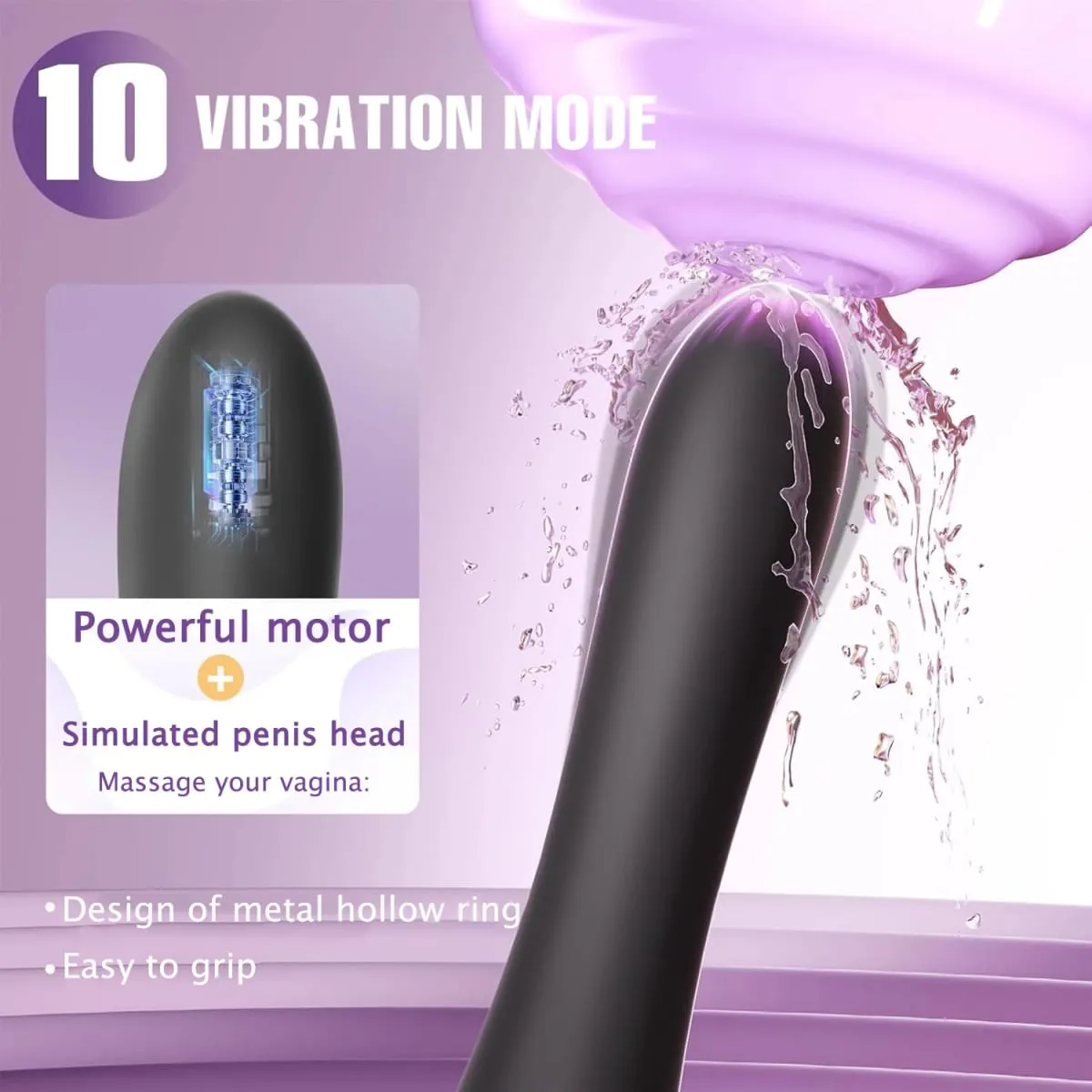 Powerful Fast Orgasm G Spot Vibrator for Women Nipple Clitoris Stimulator Dildo Vagina Massager Female Sex Toys for Adults Goods