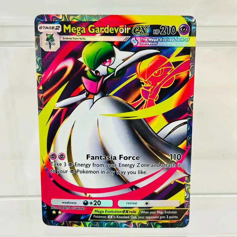 Mimikyu ex English Version Collectible Grade DIY Foil Texture Nice Condition Premium Anime Collection Cards