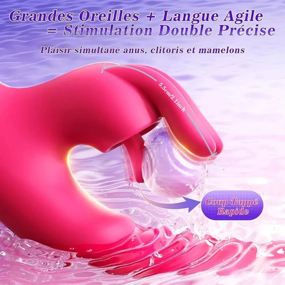 Rabbit Vibrator for Women Vagina G-Spot Vibrator Clitoris Stimulator Female Masturbation Adult Goods Sex Toy for Women