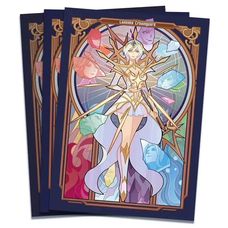 Anime Card Sleeves Ari Jnx LUXX Relia Fioora Emperor Sands Card Protectors Shield Outer Cover DTCG/OPCG/PTCG 66x92mm — image 5