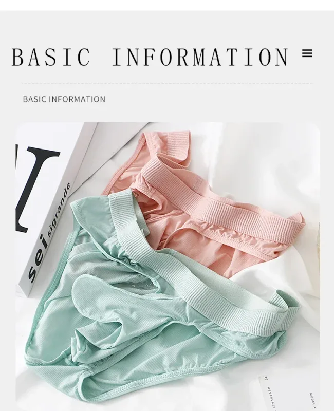 Slips d'été en soie glacée pour hommes, transparents, sans couture, à séchage rapide, culottes respirantes, sous-vêtements Ultra-fins