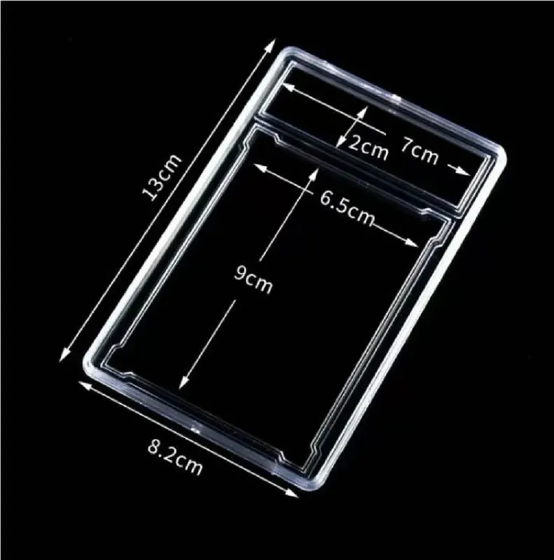 PSA Rating Star Card Transparent Card Brick Complete Set Card BoxGame Cards Pokémon Collection Card Box Accessorie Toy Gifts