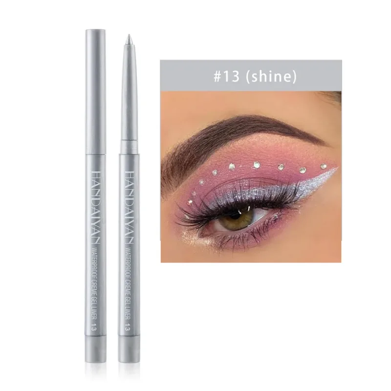 1PC White Matte Eyeliner Gel Pen Long Lasting Waterproof Eye Liner Pencil Quick-drying Non-smudge Eye Makeup for Women Cosmetics — image 29
