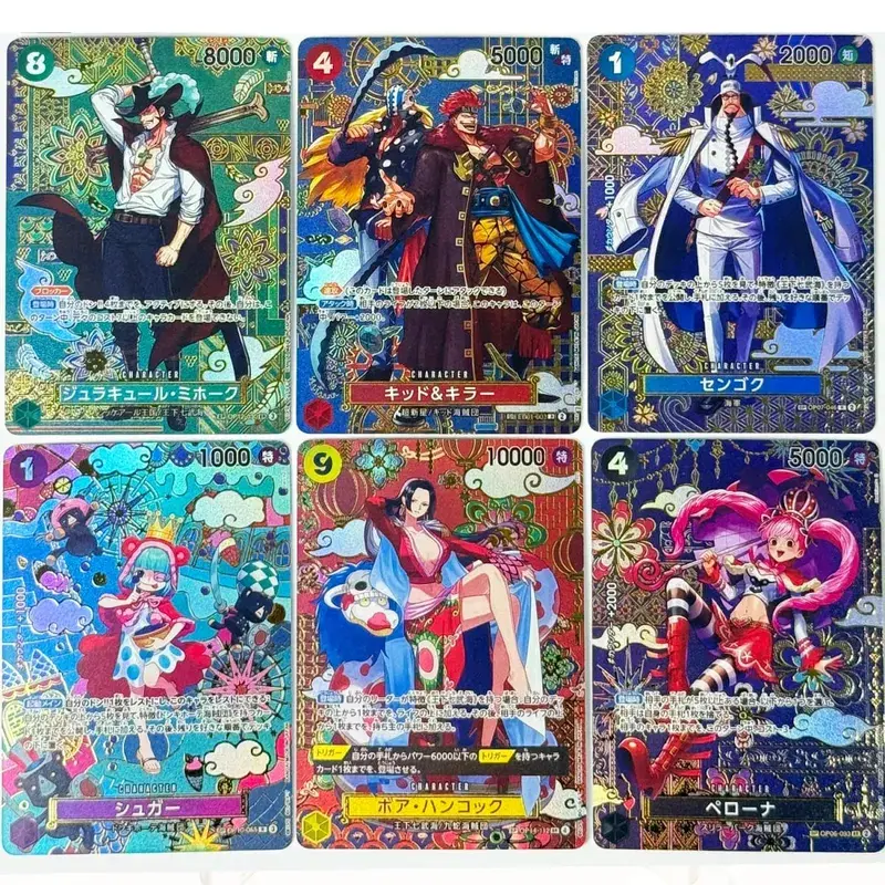Full Set One Piece Card Game SP Rare Card Complete Collection High Quality DIY Replica Anime Foil Proxy Card [English/Japanese]