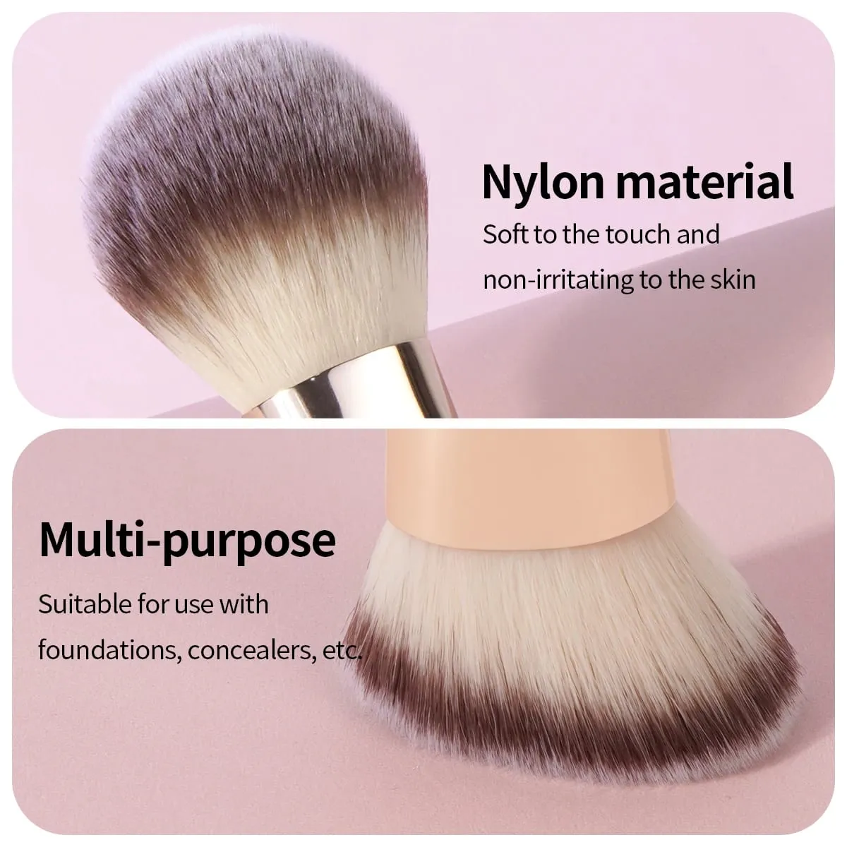 20pcs Professional Makeup Brush Set with Storage Bag Foundation Brush Powder Brush Eyeshadow Brush Basic Makeup Brushes