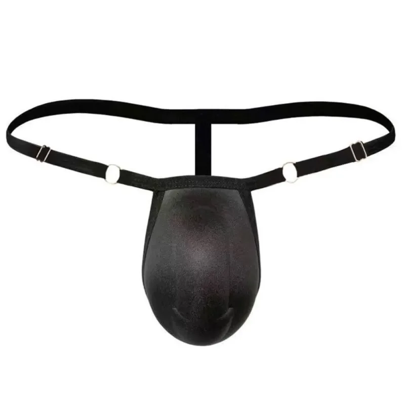 T-back Push Up ฟองน้ำถ้วย Pad Thongs ปรับ 3D ด้านหน้าเบาะกางเกงไม่มีรอยต่อต่ำเอวชาย Shapewear กางเกงผู้ชายอุปกรณ์เสริม — image 8