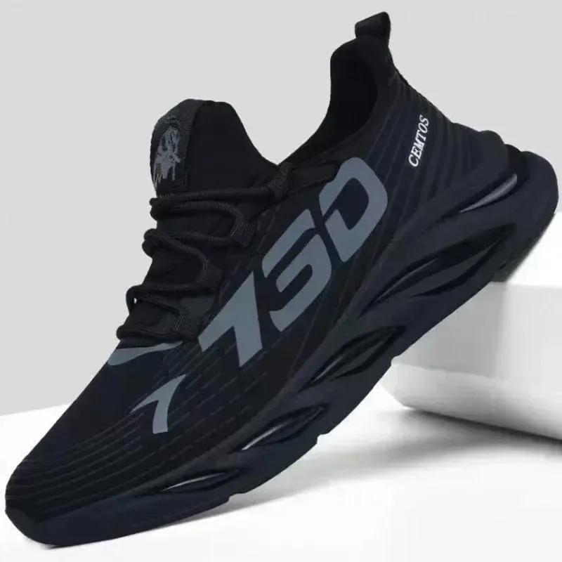 New style Men's casual lightweight mesh sports shoes summer breathable and cool running shoes anti-slip soles men's sports shoes