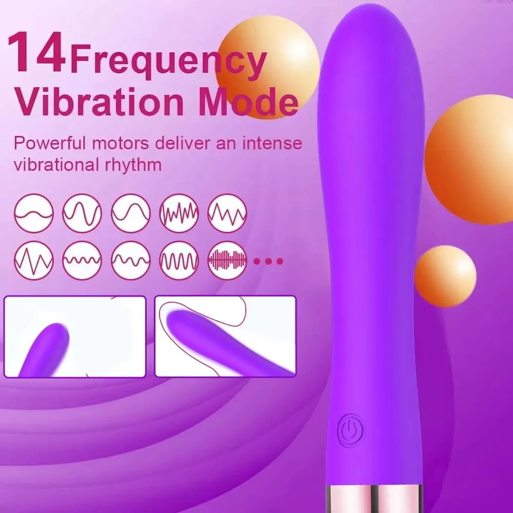 Powerful Dildo Vibrator For Female G-Spot Clitoris Stimulator Vagina Massager 14 Mode Vibrator Anal Dildo Sex Toys for Adult 18+
