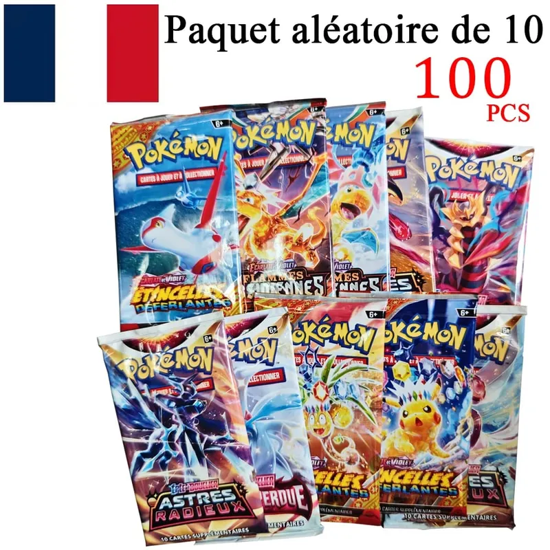 French Version Pokemon Cards VMAX V EX GX MEGA Carte Collection Battle Trainer Children's Christmas Toys Gift