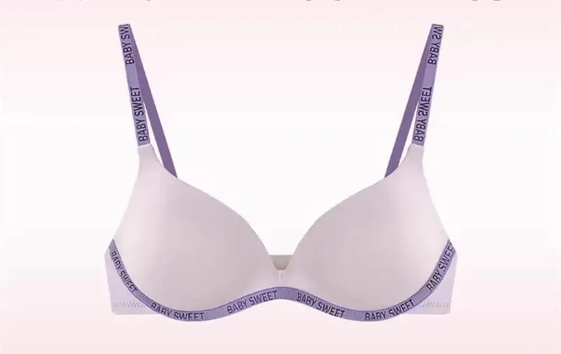 Vibrant Dopamine Color Seamless Wirefree Push Up Bra Panty Set Soft Comfy Sexy Lingerie Underwear For Women 32‑38AB — image 12
