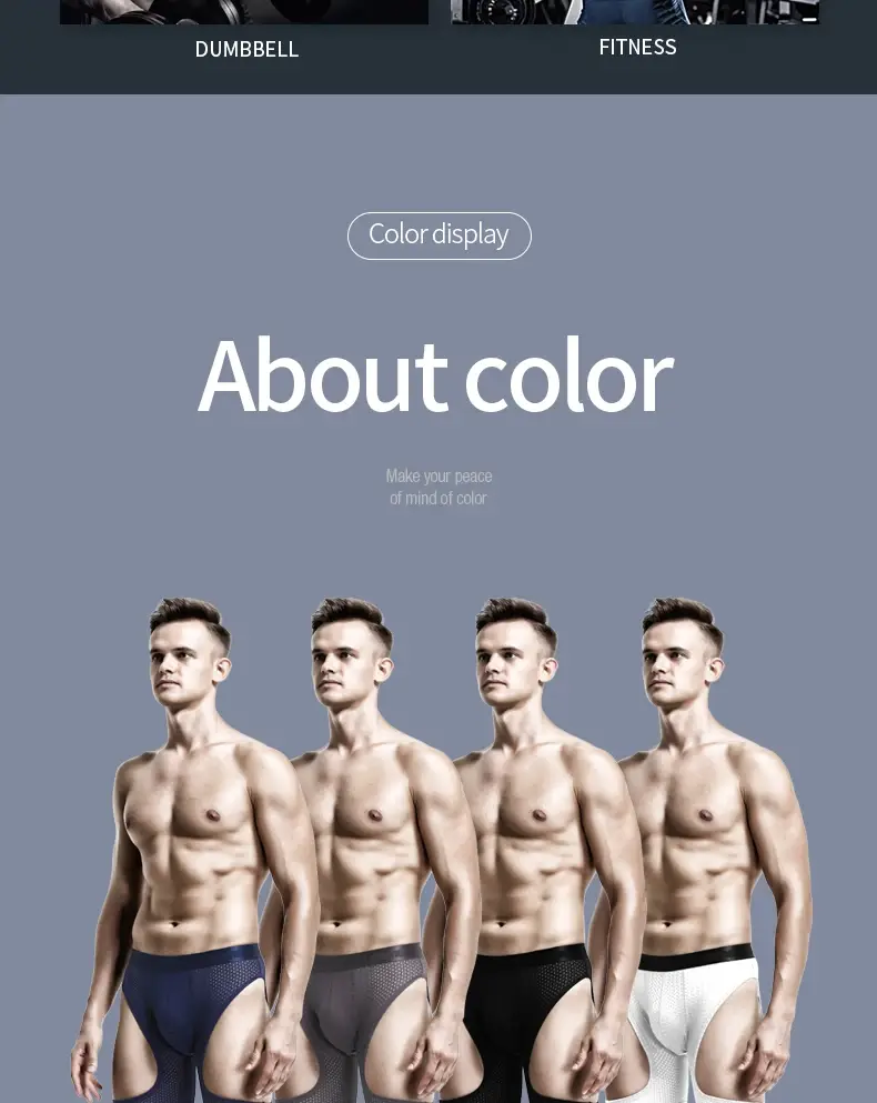 Roupa interior esportiva masculina de fitness gelo seda fina treinamento secagem rápida corrida estendida anti-desgaste perna não vestindo cuecas boxer