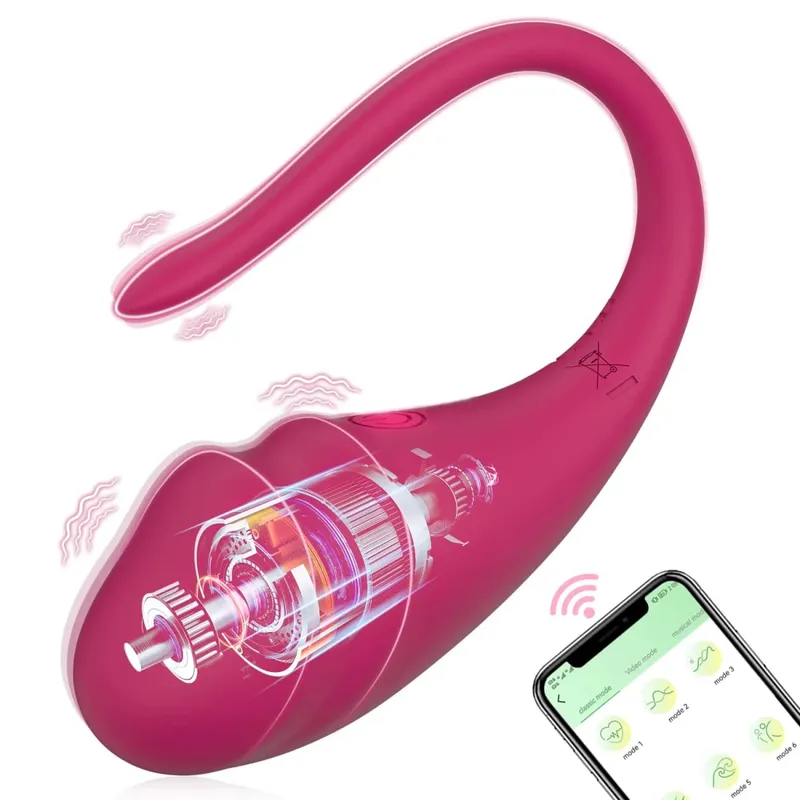 APP Control G Spot Vibrator Clit Stimulator Wireless Wear Panties Dildo Vibrating Egg Vagina Masturbator Sex Toy for Women Adult