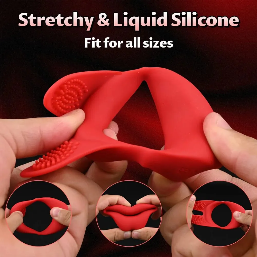 Penis Ring for Men Couple Semen Cock Ring Penis Ejaculation Delayed Vibrating Cock Ring Sex Erotic Toys For Male Ring For Adult