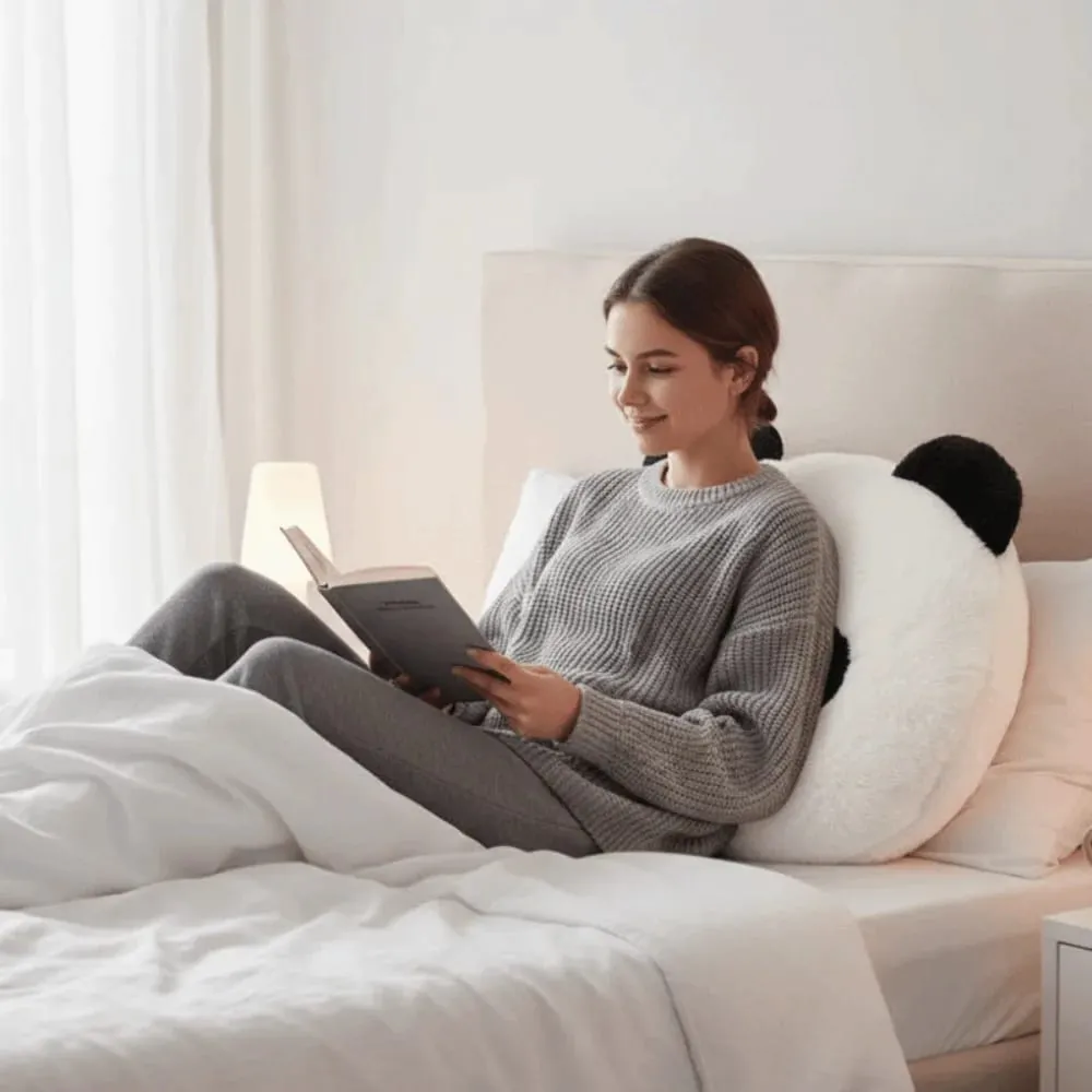 Stuffed Animal Panda Cushion Home Decoration Bedroom Sofa Stuffed Panda Pillow Kawaii 30cm Panda Throw Pillows Birthday Gift — image 3