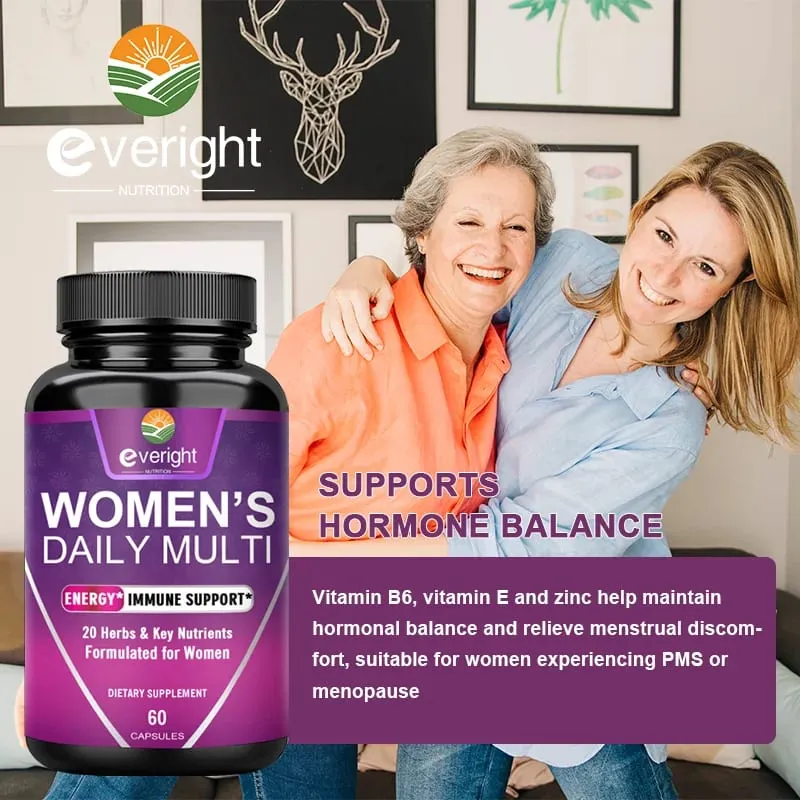 Multivitamin for Women: Supports Joints Skin Nails with Magnesium Biotin Calcium Zinc Selenium — image 5
