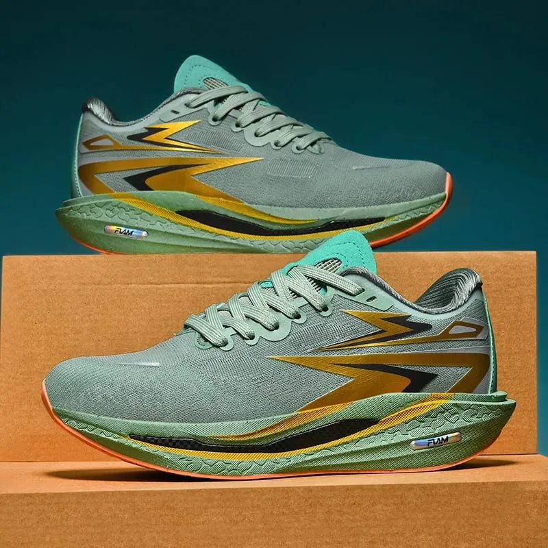 New Running Shoes Men Casual Carbon Board Marathon Sports Breathable Lightweight Women's Comfortable Athletic Antiskid Sneakers — image 3