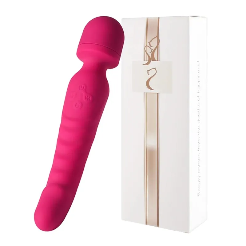 3 IN 1 AV Vibrator Dildos Sex Machine Powerful Magic Wand Clitoris G Spot Stimulator Female Vagina Massager Woman Adults Sex Toy