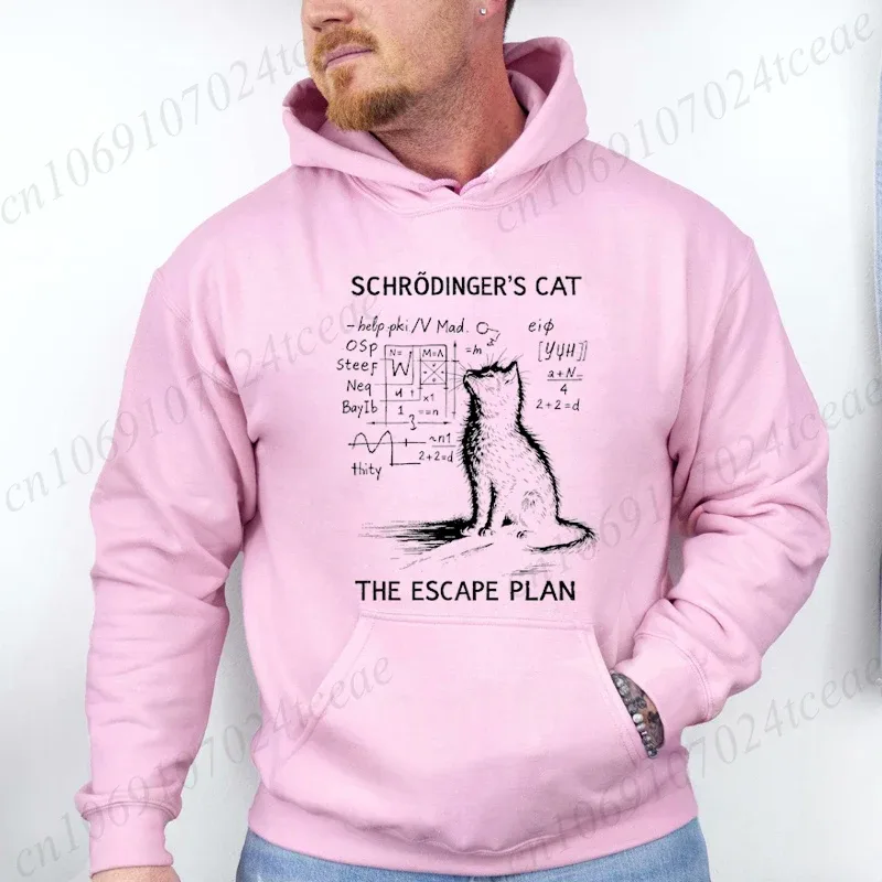 The Escape Plan Design Personalized Men Women Hoodies Sweatshirt Funny Science Teacher Physics Enthusiasts Fashion Brand Hoodies