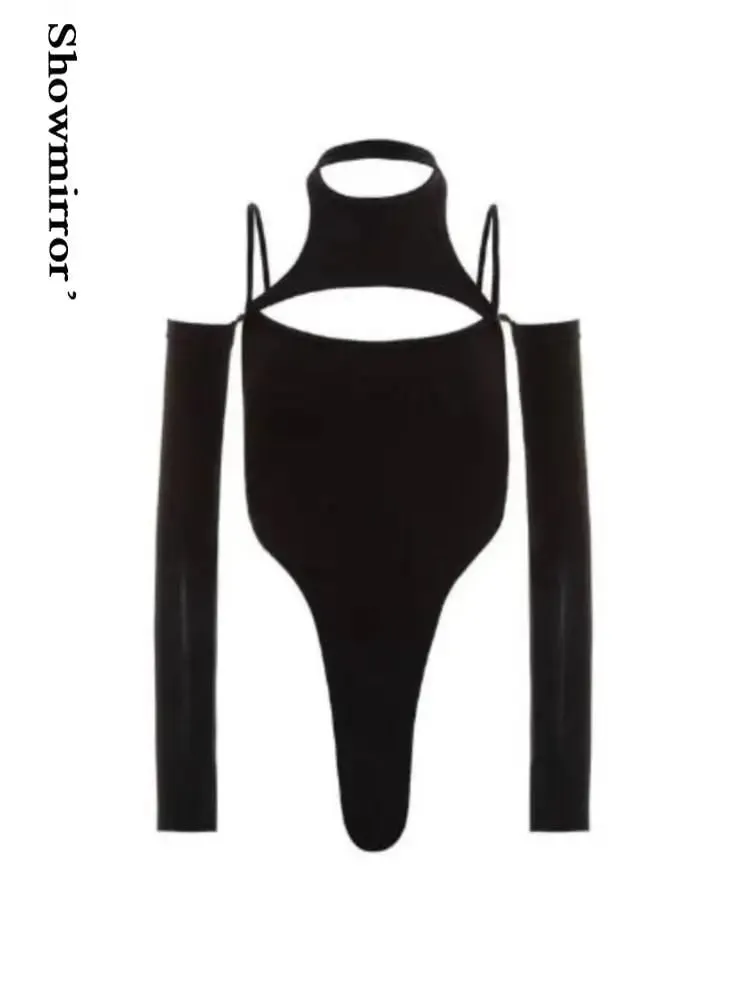 Gothic Harajuku Bodysuit Women Y2K Clothes Sexy Camisole Backless Hollow Out Bodysuits Top Summer Beach Shirt Body Tops Jumpsuit