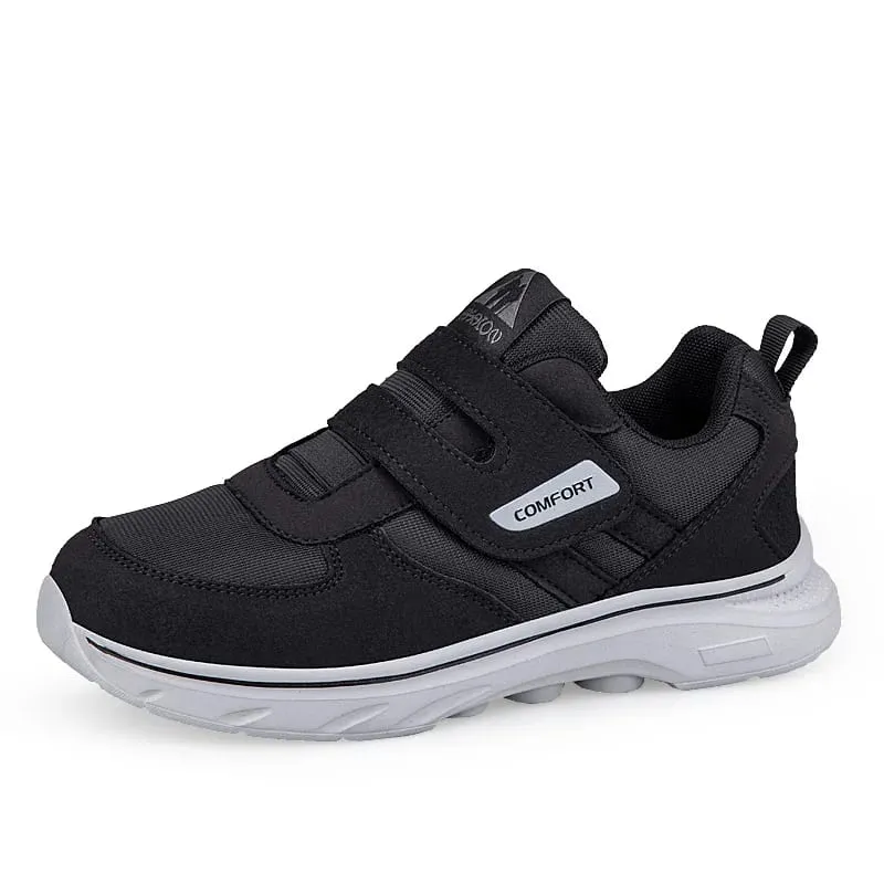 Men's Diabetic Shoes for Elder Orthopedics Feet Swollen Adjustable Walking Shoe Casual Sneakers Elderly Foot Pain Relief — image 2