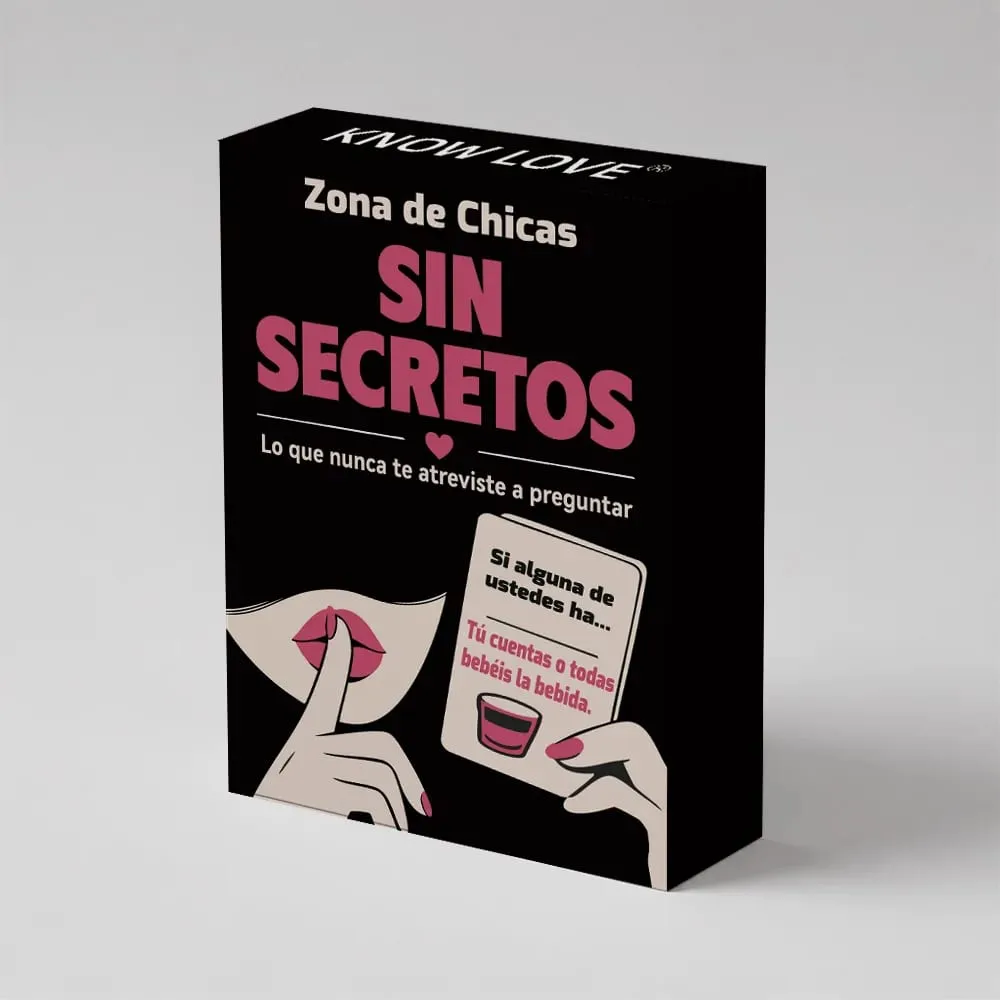 Spanish Card Game No Secrets Girls' Night Party Board Game Bachelor Party Icebreaker Creative Gift