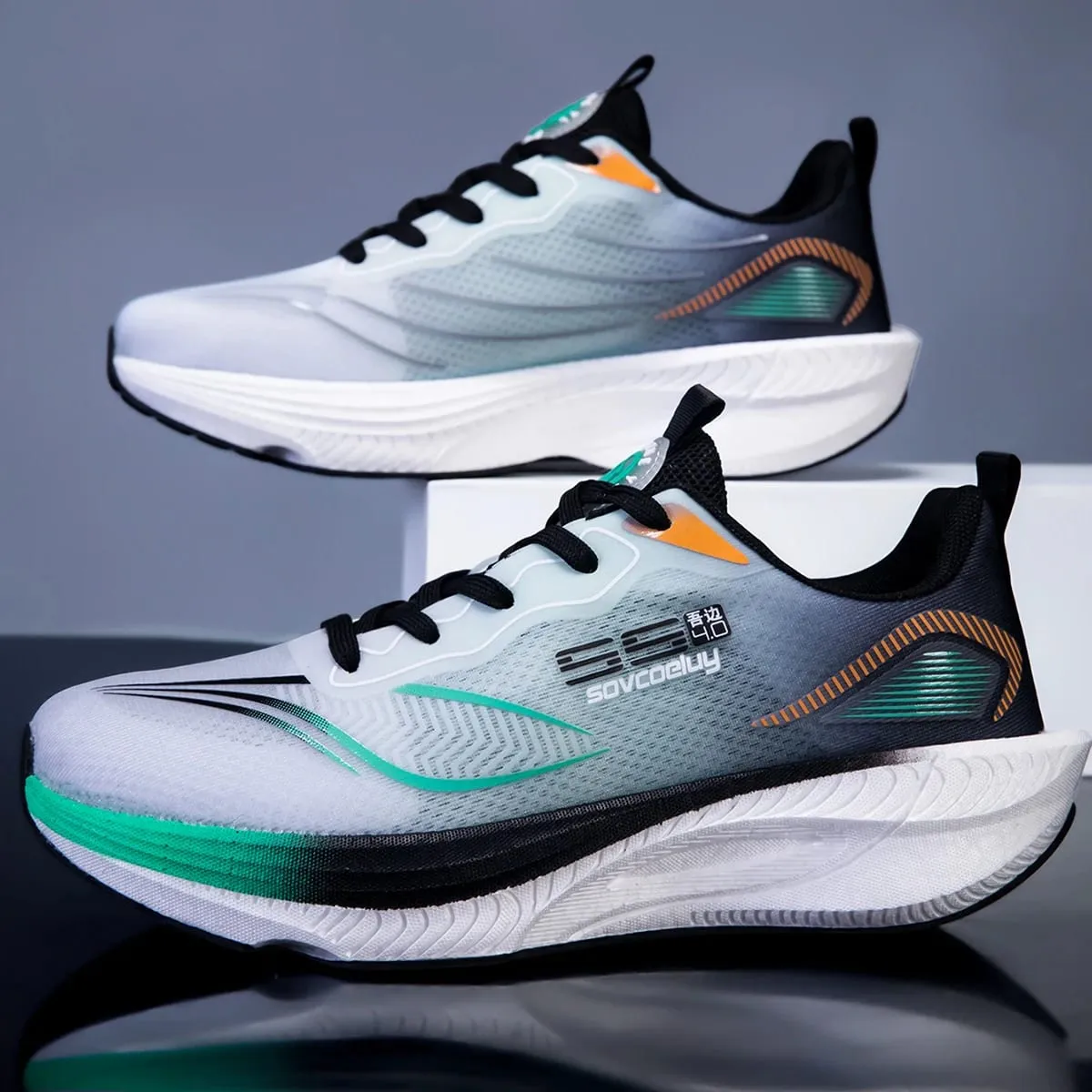 Marathon Men Running Shoes Carbon Board Speciality Casual Sneakers Breathable Sports Trainers Lightweight Women Athletic Sneaker