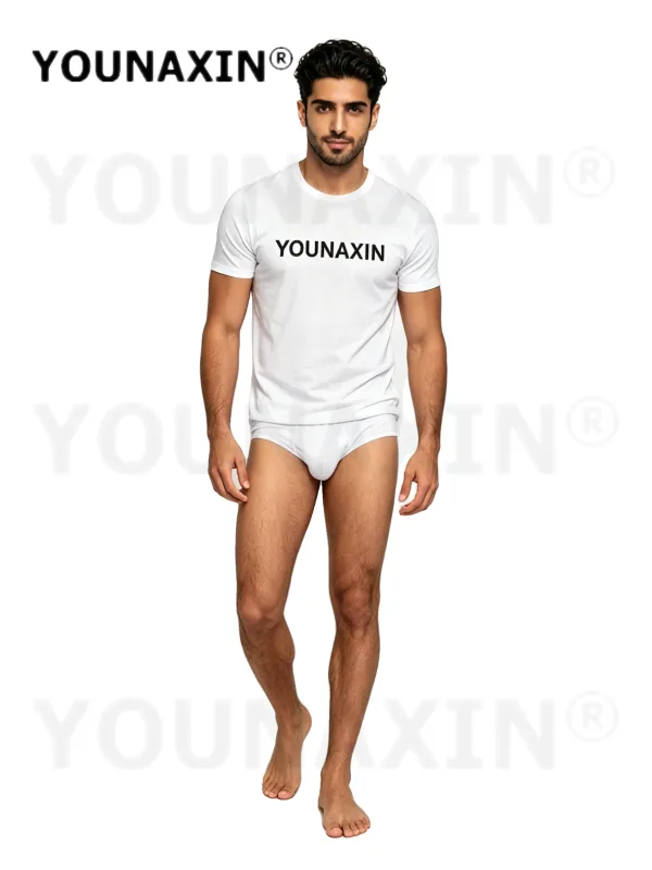 7 Pieces Overweight Men's Big And Tall White Briefs Cotton Plus Size Underwear Panties Undies L XL 2XL 3XL 4XL 5XL 6XL 7XL 8XL — image 8