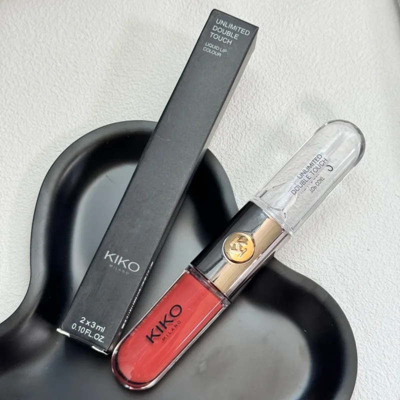 Milano Obegränsad Double Touch Liquid Lipstick Lättvikt högpigment, ej klibbig krämig konsistens Långt slitage, komfortsmink