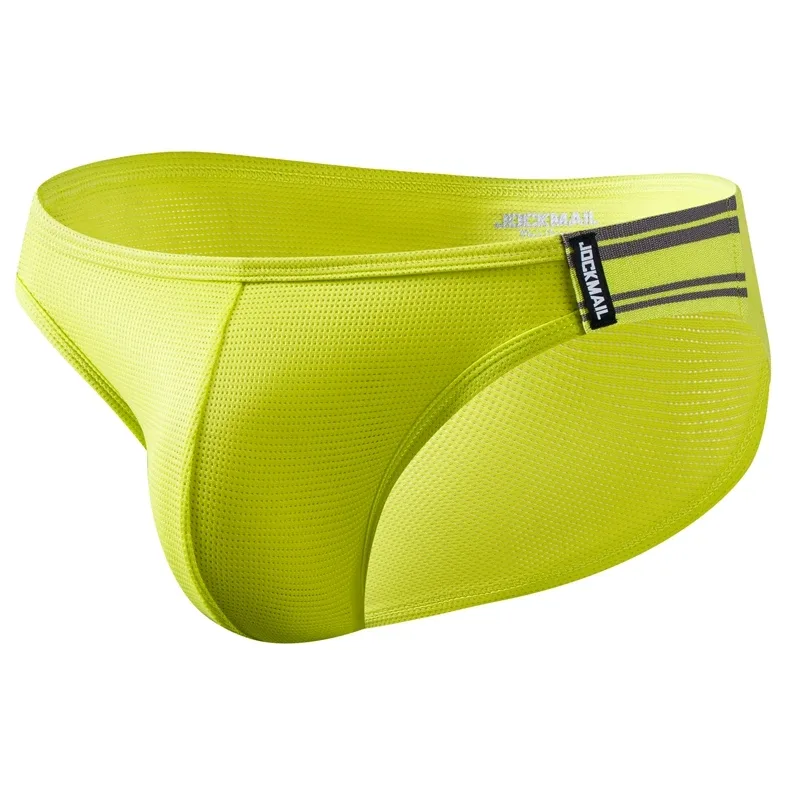 Herreundertøjstrusser Underbukser Nylon Mesh Quick Dry Herre Jockstrap Bikini Slip Herrebokserbukser eller som svømmebadebukser