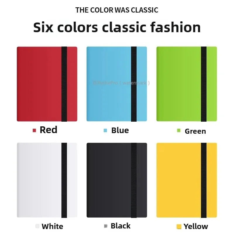 Card Binder with 9 Pocket Trading Card Album Display Binder 360 Side Loading Pocket Holder for TCG Yugioh MTG Game Card Book