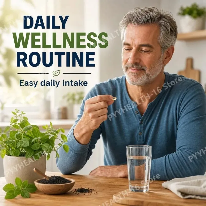 Docteat FlowRevive Prostate Health Urinary Function Botanical Capsules with Saw Palmetto and Pygeum Bark Extract 60 Capsules — image 5