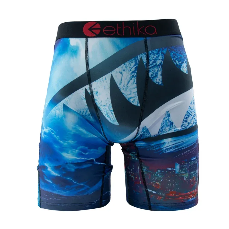 1Pcs Men Underwear Boxers Breathable Mesh Crotch Mens Trunks Plus Size S-3XL Man Swimming Underpants Men's Panties Trunks